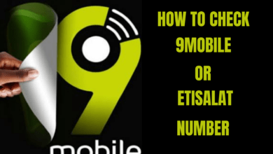 How to check your 9mobile numbe