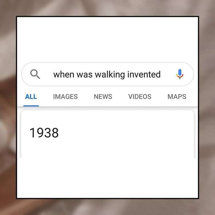 Who invented walking meme